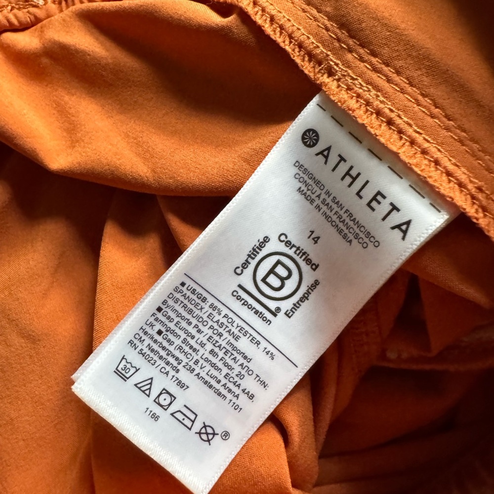 Athleta Summer 2023 Size 14 Jupe Arrival Skirt Sunbaked Clay MRSP $89 New NWT - Picture 6 of 7